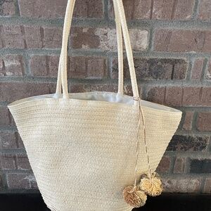 Woven Starw Purse